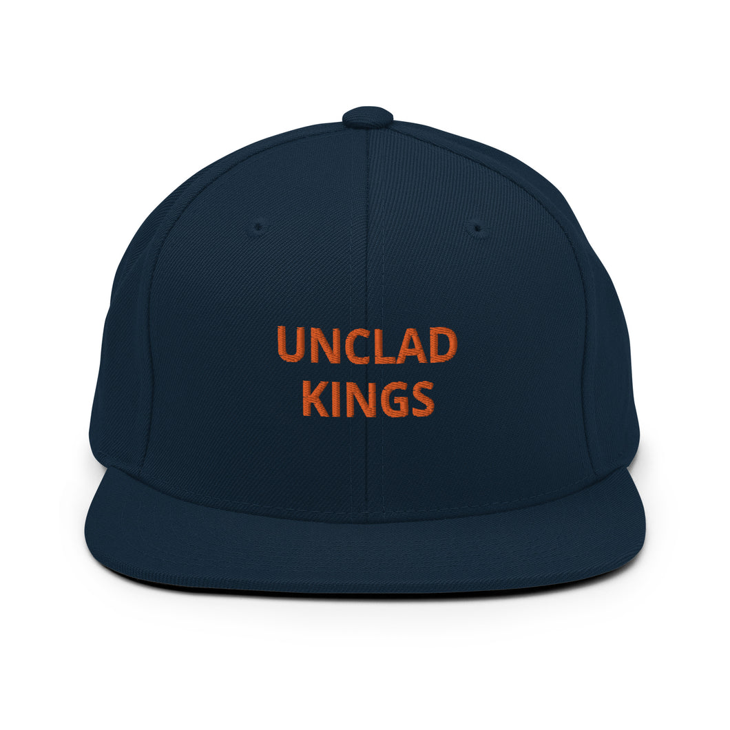 Dark Navy & Orange