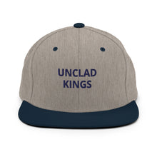 Load image into Gallery viewer, Heather Grey &amp; Navy
