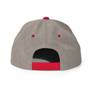 Heather Grey & Red 2 Tone