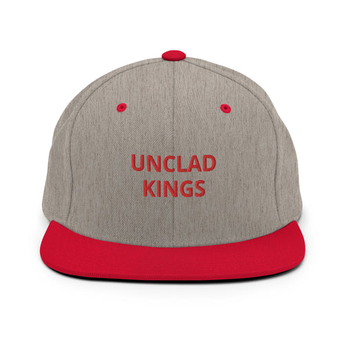 Heather Grey & Red 2 Tone