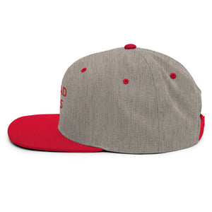 Heather Grey & Red 2 Tone