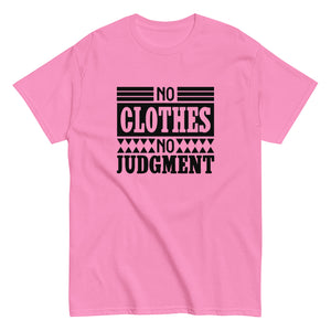 No Clothes No Judgement Graphic
