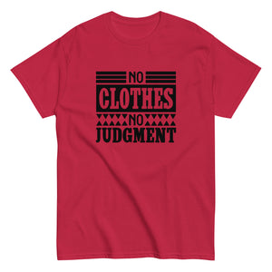 No Clothes No Judgement Graphic