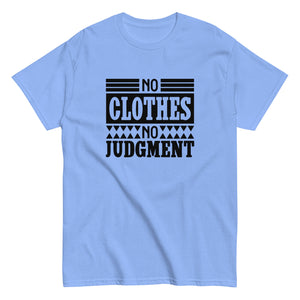 No Clothes No Judgement Graphic