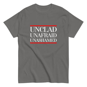 Unclad Unafraid Unashamed