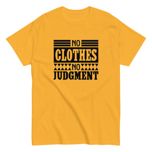 No Clothes No Judgement Graphic
