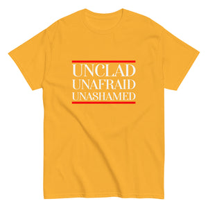 Unclad Unafraid Unashamed