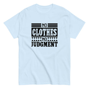 No Clothes No Judgement Graphic