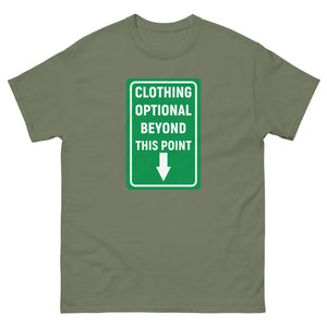 Clothing Optional Beyond This Point