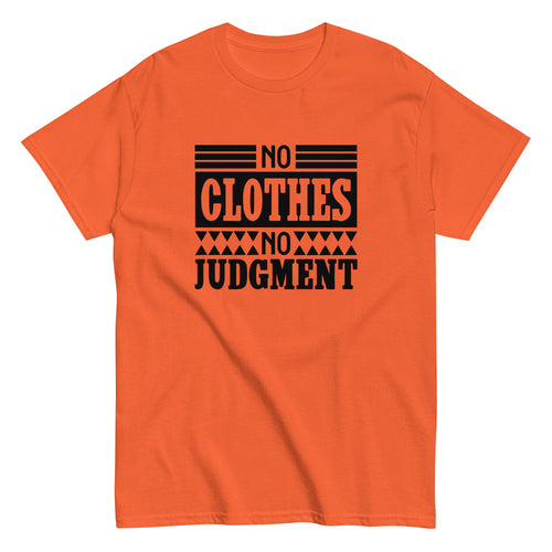 No Clothes No Judgement Graphic
