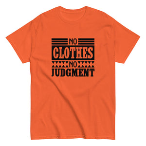 No Clothes No Judgement Graphic