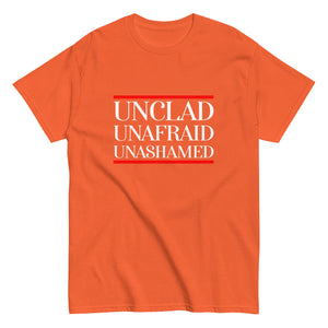 Unclad Unafraid Unashamed