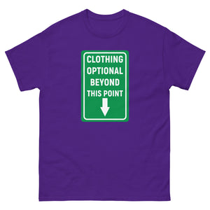 Clothing Optional Beyond This Point