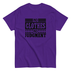 No Clothes No Judgement Graphic