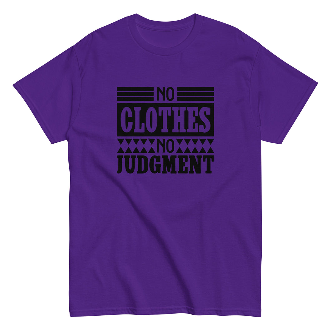 No Clothes No Judgement Graphic