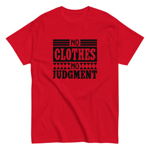 No Clothes No Judgement Graphic