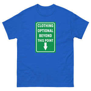 Clothing Optional Beyond This Point