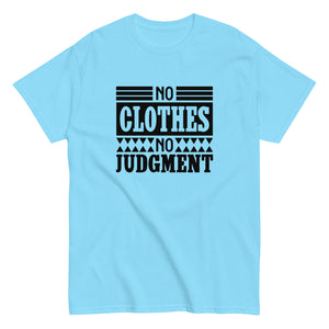 No Clothes No Judgement Graphic