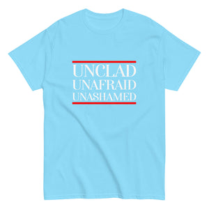 Unclad Unafraid Unashamed