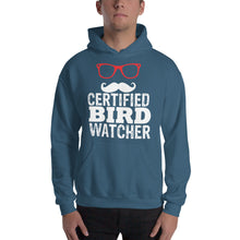 Load image into Gallery viewer, Certified Bird Watcher Hooded Sweatshirt
