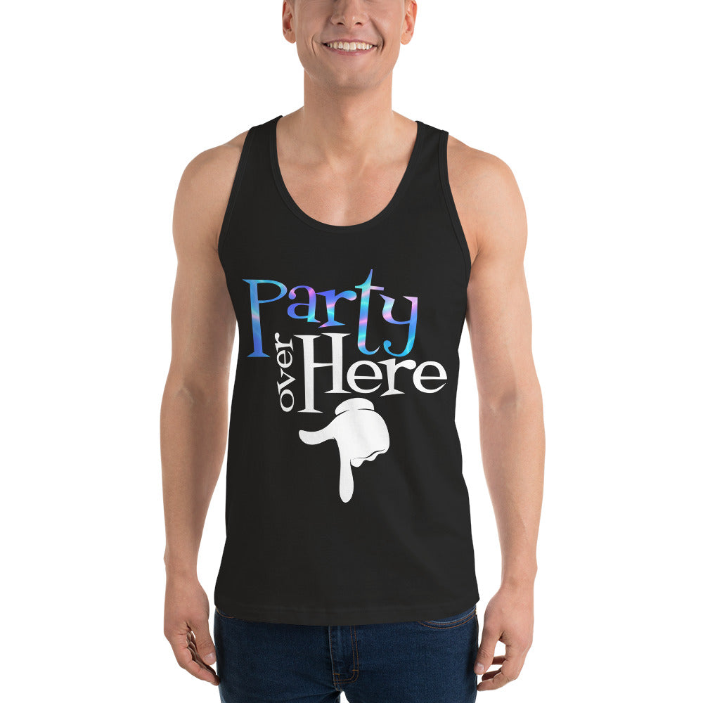 Party Over Here Classic tank top (unisex)