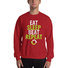 Load image into Gallery viewer, Eat Sleep Beat Repeat Sweatshirt
