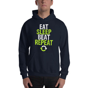 Eat Sleep Beat Hooded Sweatshirt