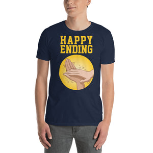 Happy Ending Short-Sleeve Unisex T-Shirt