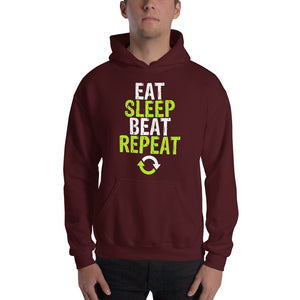 Eat Sleep Beat Hooded Sweatshirt
