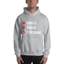 Load image into Gallery viewer, Single Taken Stroking Hooded Sweatshirt