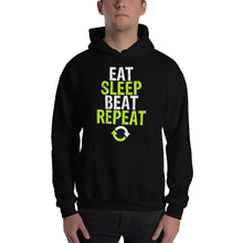 Load image into Gallery viewer, Eat Sleep Beat Hooded Sweatshirt