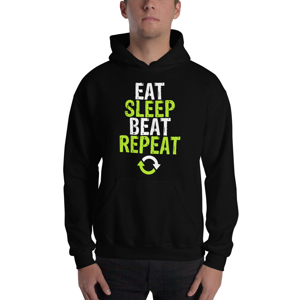 Eat Sleep Beat Hooded Sweatshirt