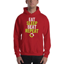Load image into Gallery viewer, Eat Sleep Beat Hooded Sweatshirt