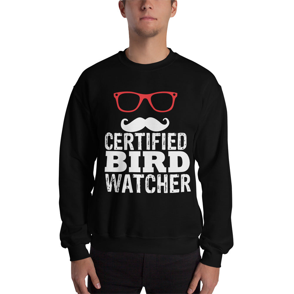 Certified Bird Watcher Sweatshirt