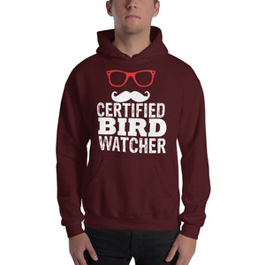 Certified Bird Watcher Hooded Sweatshirt