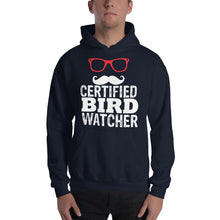Load image into Gallery viewer, Certified Bird Watcher Hooded Sweatshirt