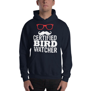 Certified Bird Watcher Hooded Sweatshirt