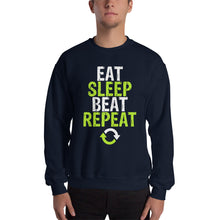 Load image into Gallery viewer, Eat Sleep Beat Repeat Sweatshirt