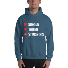 Load image into Gallery viewer, Single Taken Stroking Hooded Sweatshirt