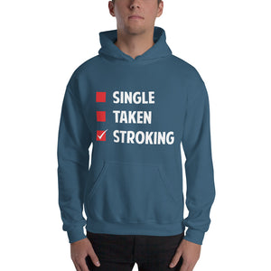 Single Taken Stroking Hooded Sweatshirt