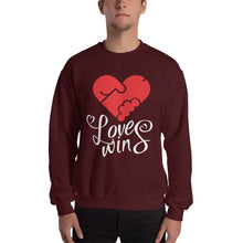 Load image into Gallery viewer, Love Wins Sweatshirt