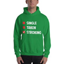 Load image into Gallery viewer, Single Taken Stroking Hooded Sweatshirt